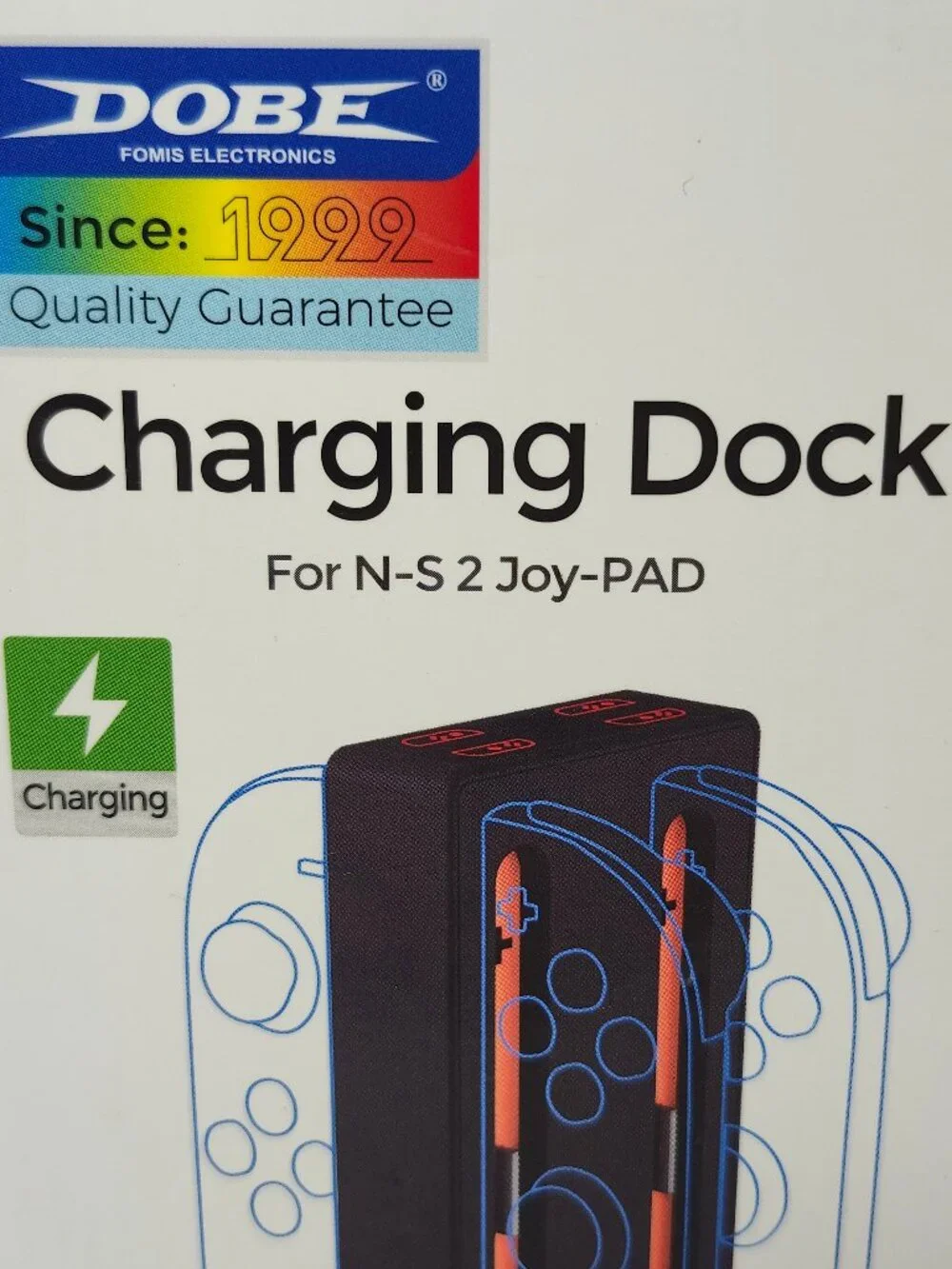 NexiGo S2D2 4 Port Charging Dock for Nintendo Switch 2 Joy-Pads NEW